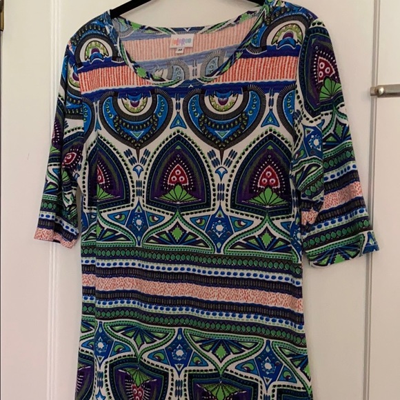 Lularoe Julia Dress M - Picture 3 of 6